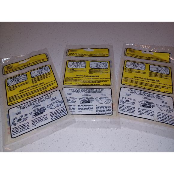 Variety Pinecar/ Pine Pro Stick-On Decals - Picture 2 of 9